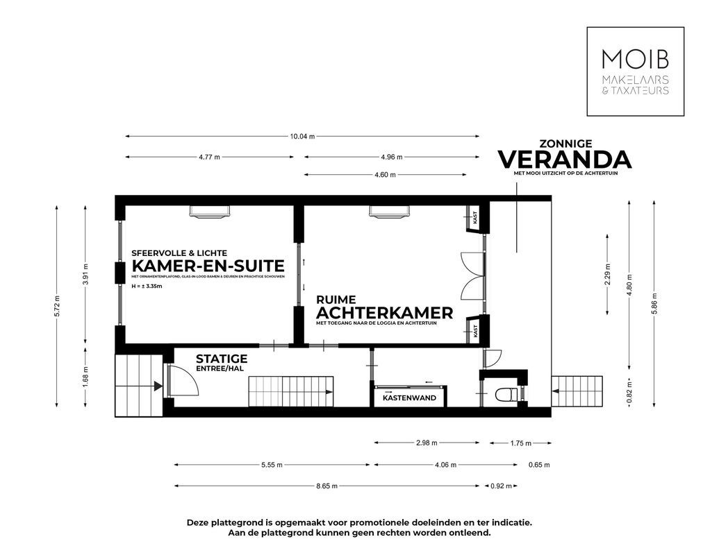 Poortstraat 20 Floorplan Blur 1