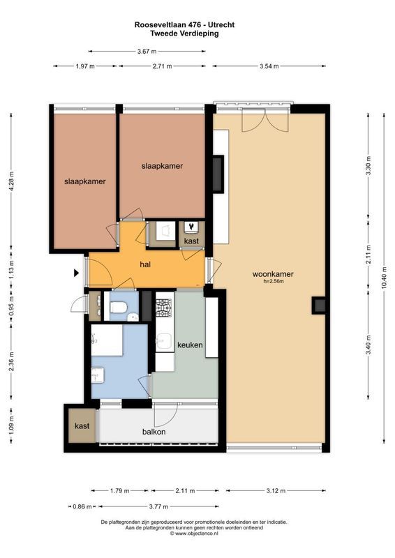 Rooseveltlaan 476 Floorplan Blur 0