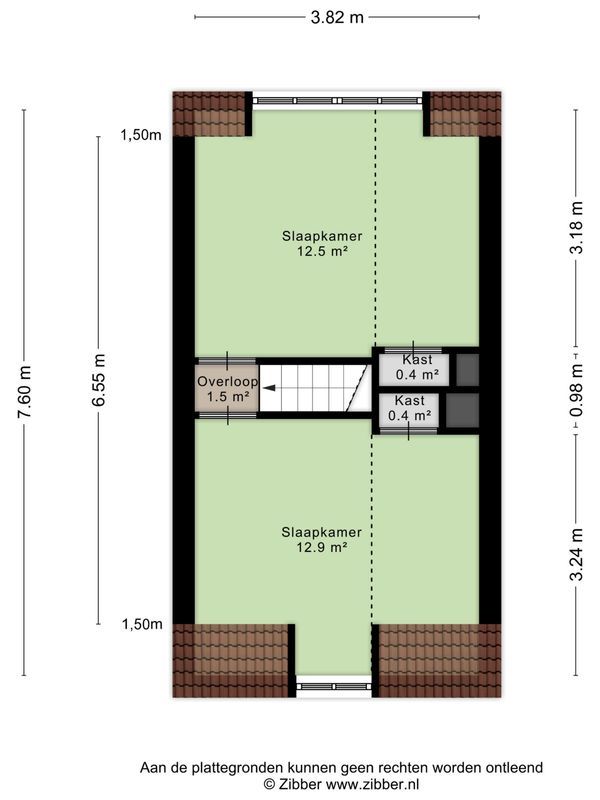 Vlietstraat 13 Floorplan Blur 3