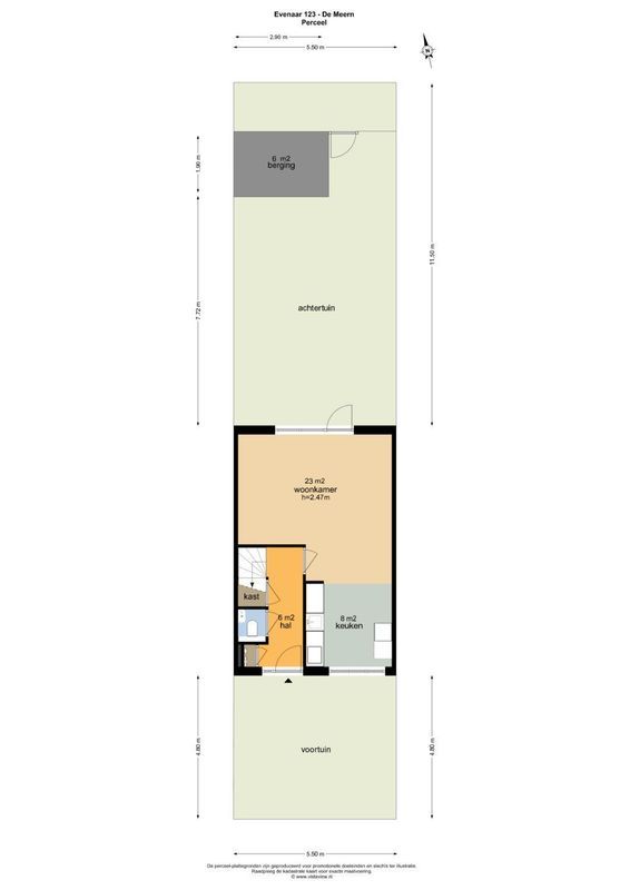 Evenaar 123 Floorplan Blur 3