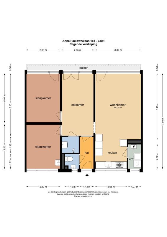 Anna Paulownalaan 183 Floorplan Blur 0