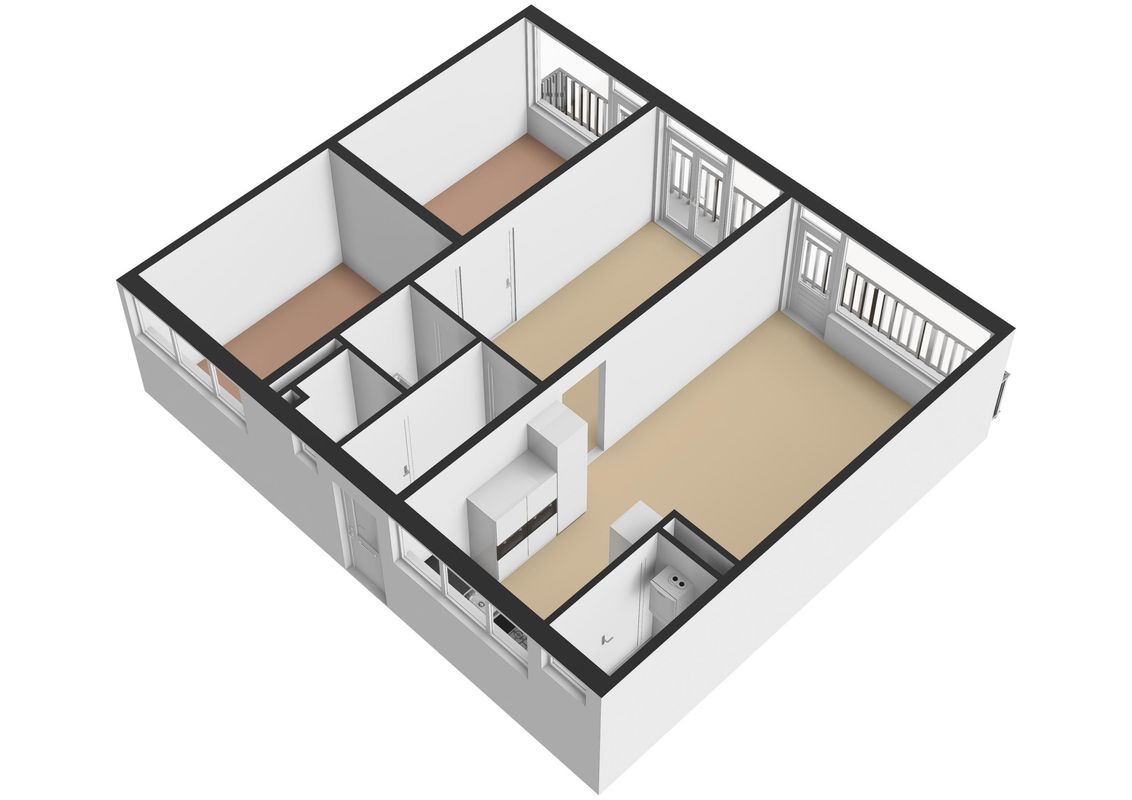 Anna Paulownalaan 183 Floorplan Blur 1