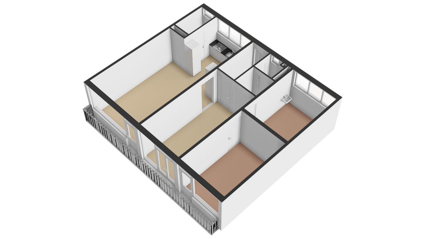 Anna Paulownalaan 183 Floorplan Blur 2