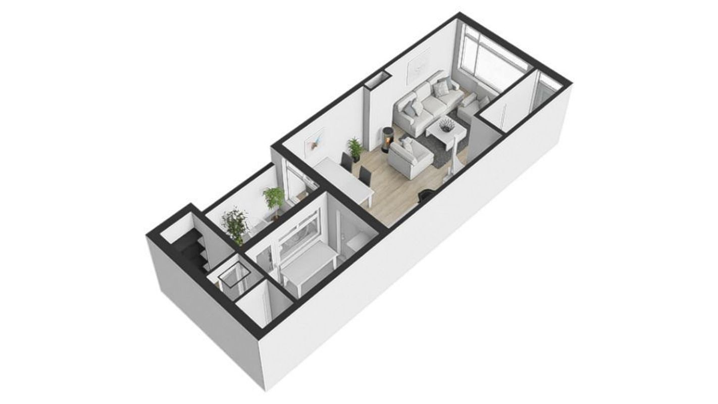 Oudwijkerveldstraat 119 Floorplan Blur 1
