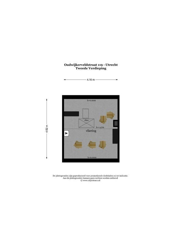 Oudwijkerveldstraat 119 Floorplan Blur 6