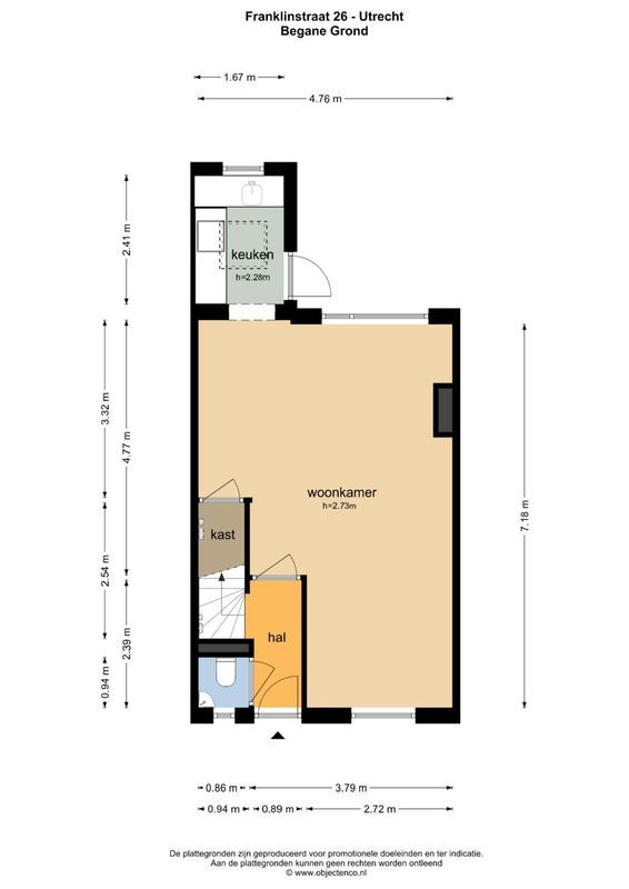 Franklinstraat 26 Floorplan Blur 0