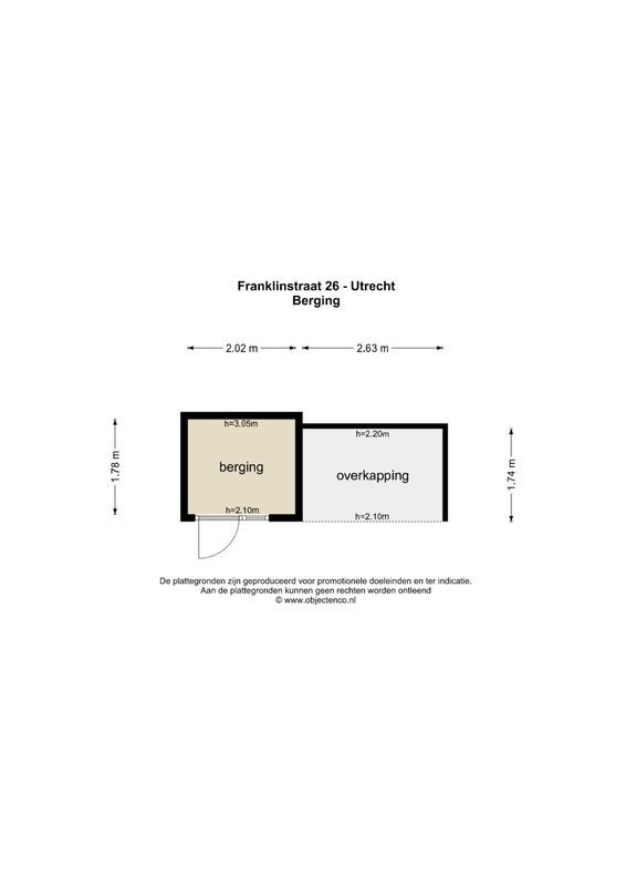 Franklinstraat 26 Floorplan Blur 3