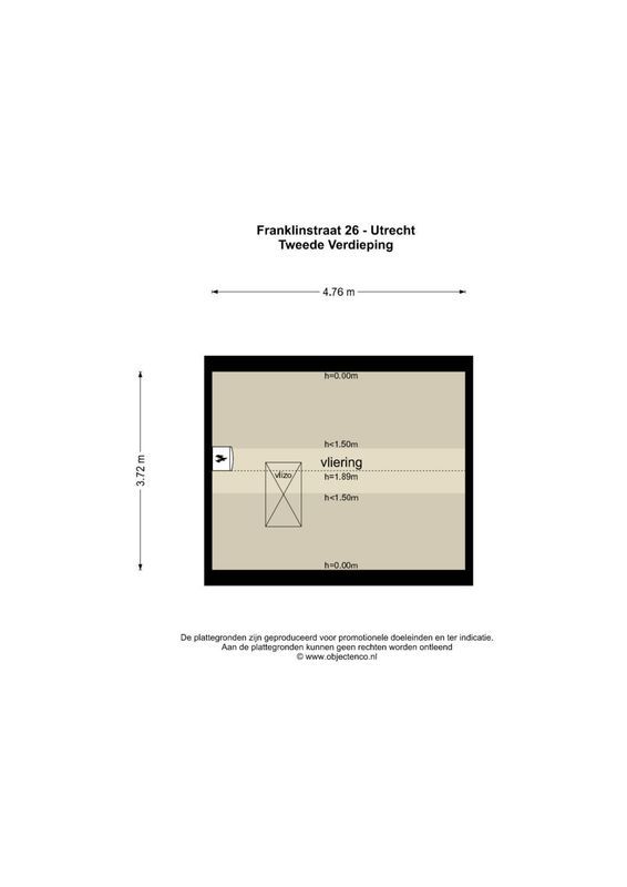 Franklinstraat 26 Floorplan Blur 12