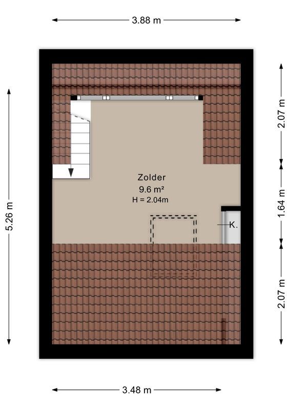 Oudwijkerdwarsstraat 155 Floorplan Blur 2