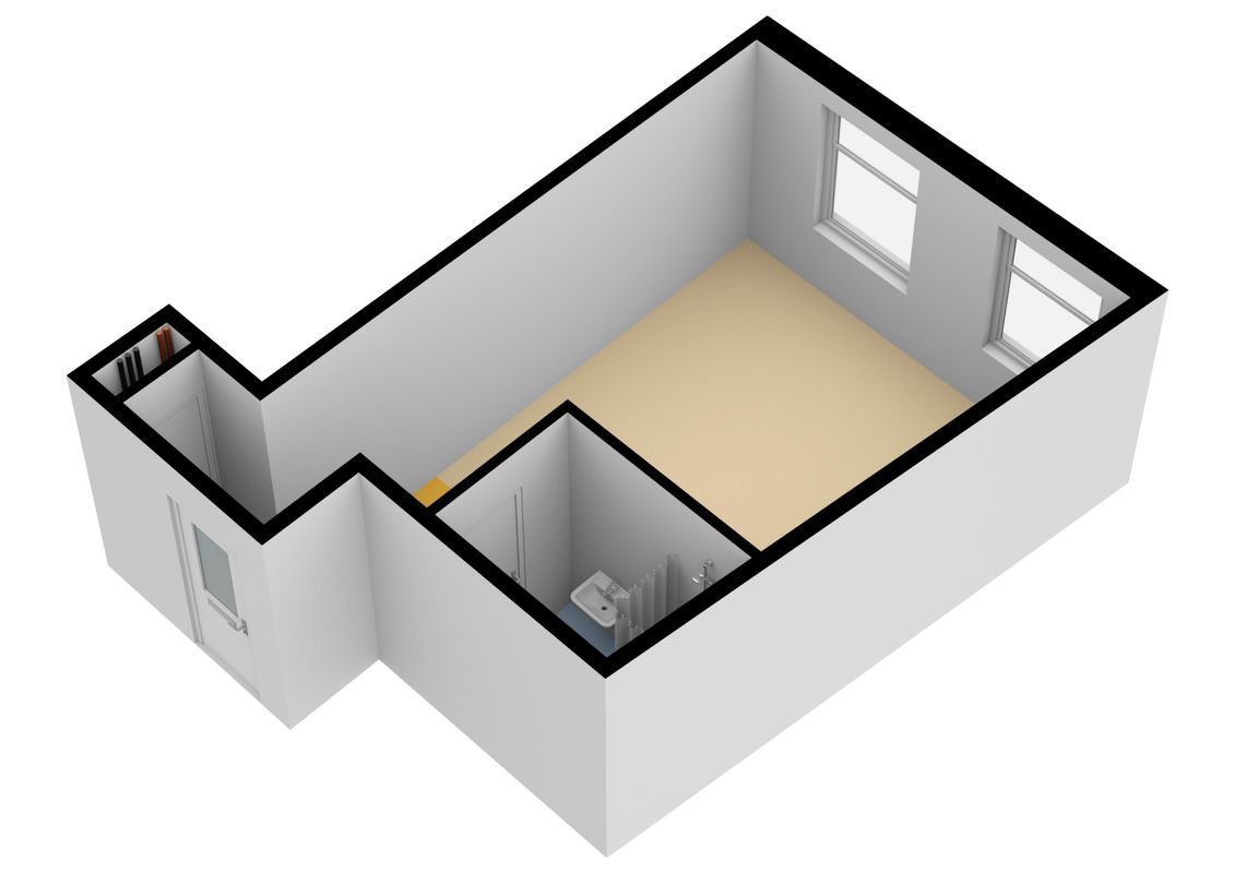 Wittevrouwenstraat 8-G Floorplan Blur 1