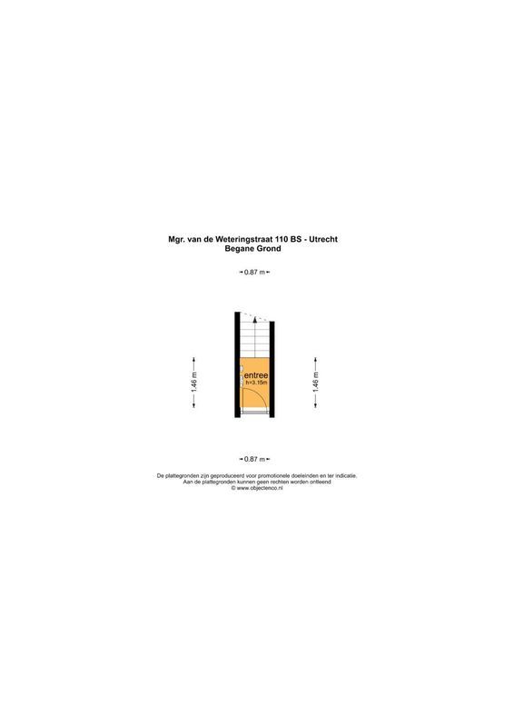 Mgr. van de Weteringstraat 110-BS Floorplan Blur 0