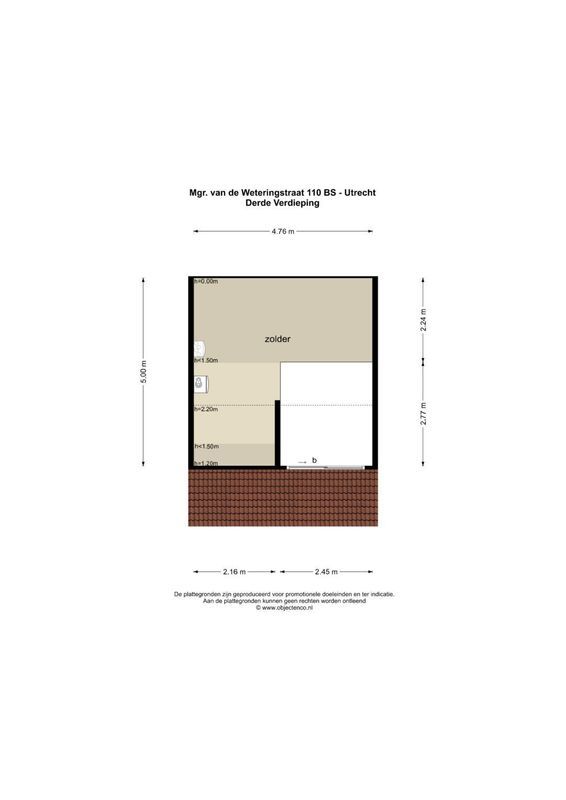 Mgr. van de Weteringstraat 110-BS Floorplan Blur 3