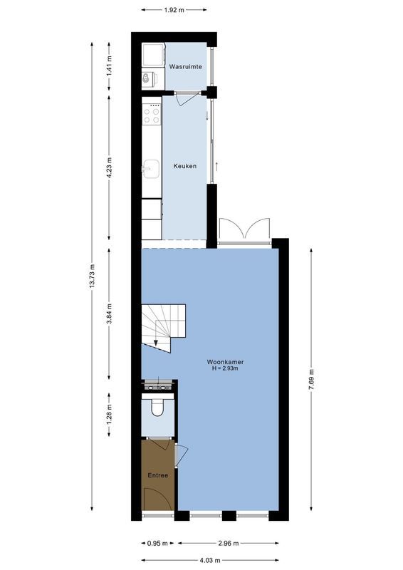 Spieghelstraat 5 Floorplan Blur 0