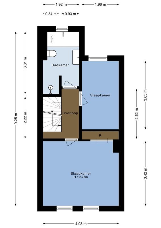 Spieghelstraat 5 Floorplan Blur 1