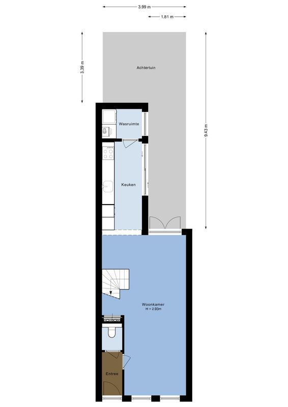 Spieghelstraat 5 Floorplan Blur 3