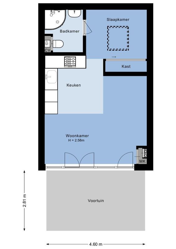 Bloesemstraat 18 Floorplan Blur 0