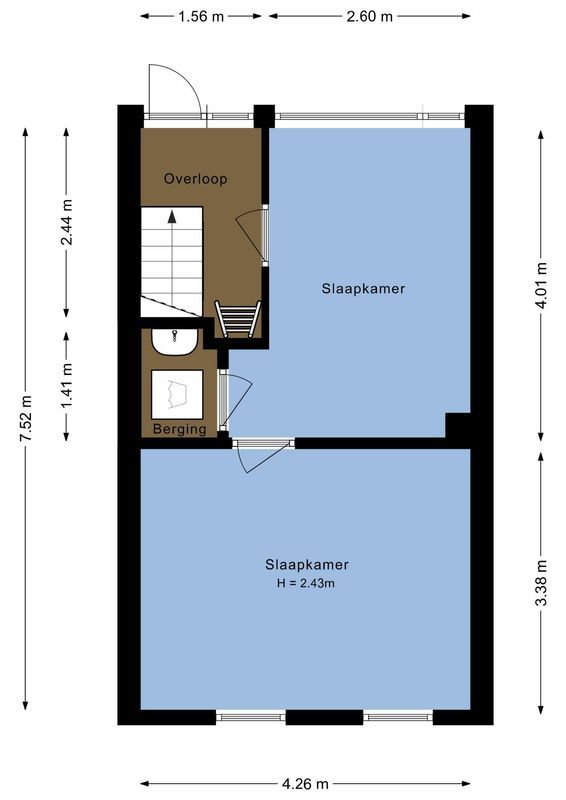 Riouwstraat 4 Floorplan Blur 1