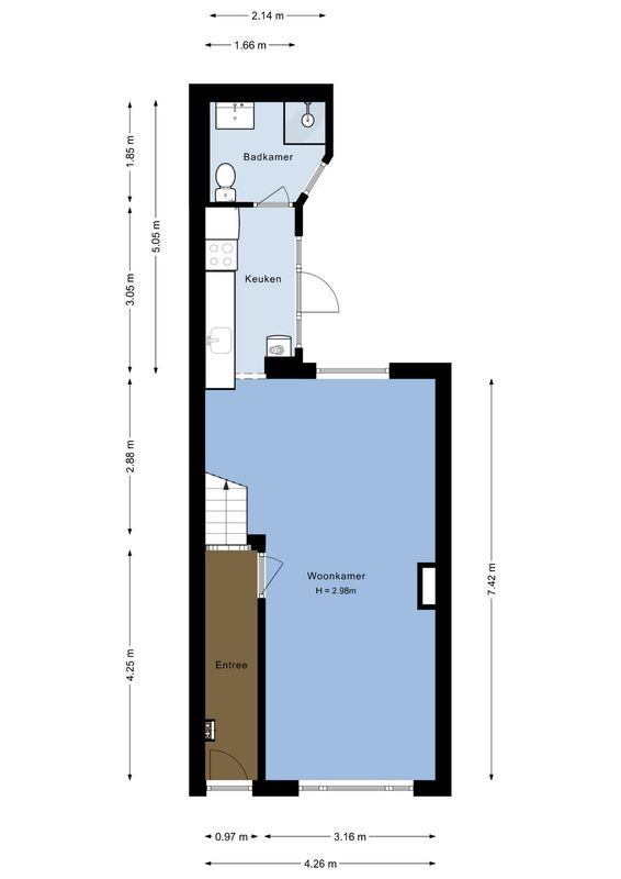 Riouwstraat 4 Floorplan Blur 0