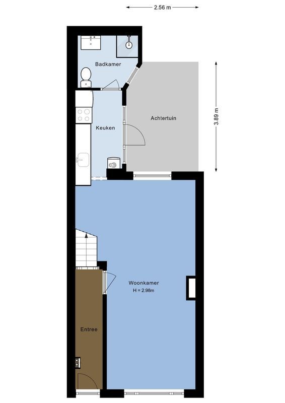 Riouwstraat 4 Floorplan Blur 3