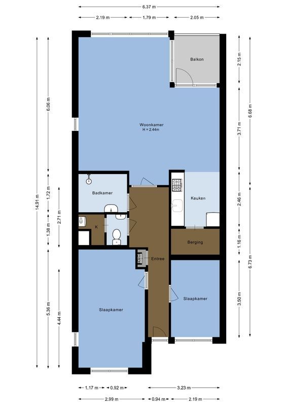 Wageningseberg 378 Floorplan Blur 0