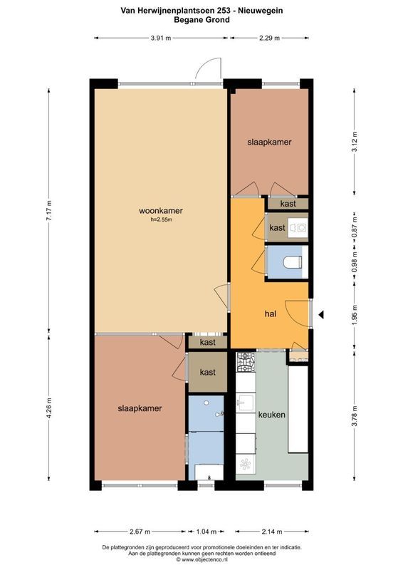 van Herwijnenplantsoen 253 Floorplan Blur 1