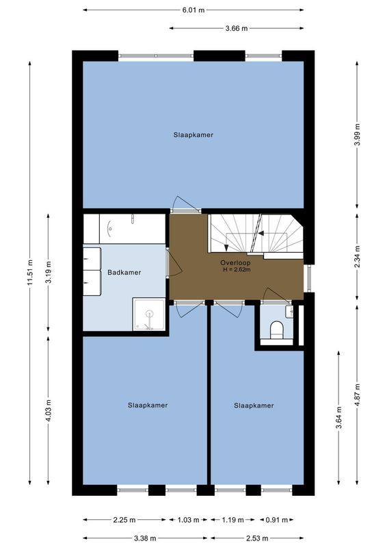 Paleistuinlaan 22 Floorplan Blur 1