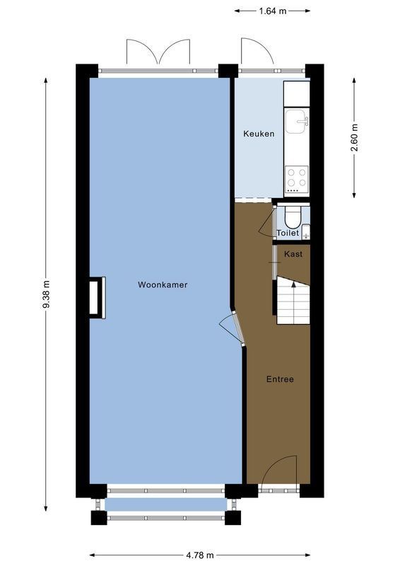 Byronstraat 48 Floorplan Blur 0