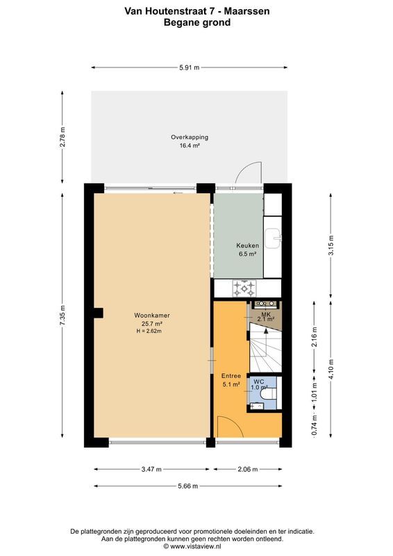 Van Houtenstraat 7 Floorplan Blur 0