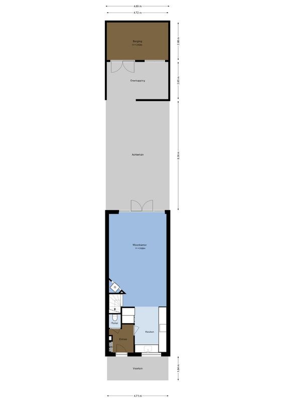 Prinsenstraat 22 Floorplan Blur 3