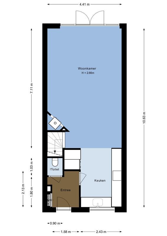 Prinsenstraat 22 Floorplan Blur 0