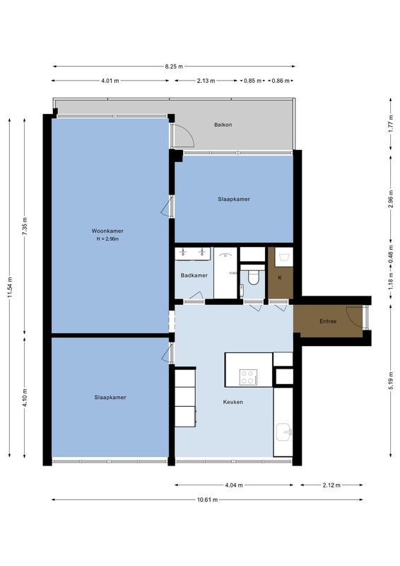 Rümkelaan 96 Floorplan Blur 0