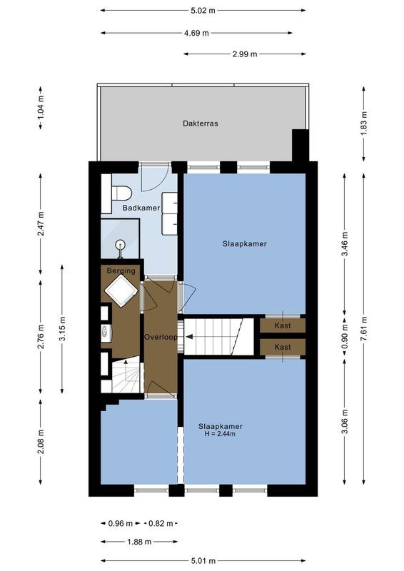 Barkasstraat 3 Floorplan Blur 1