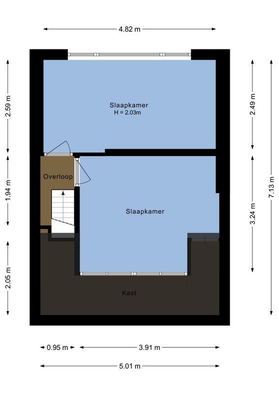 Barkasstraat 3 Floorplan Blur 2