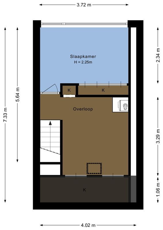 Johannes Uitenbogaertstraat 24 Floorplan Blur 2