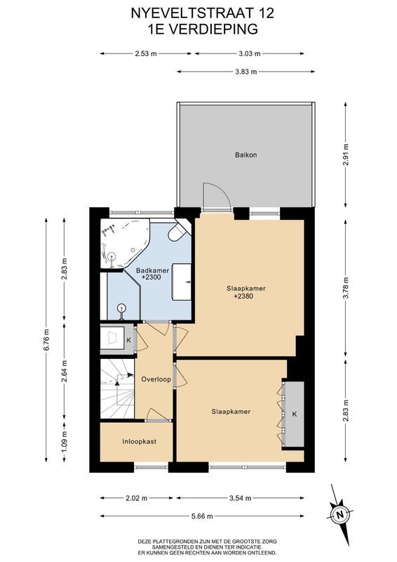 Nyeveltstraat 12 Floorplan Blur 1