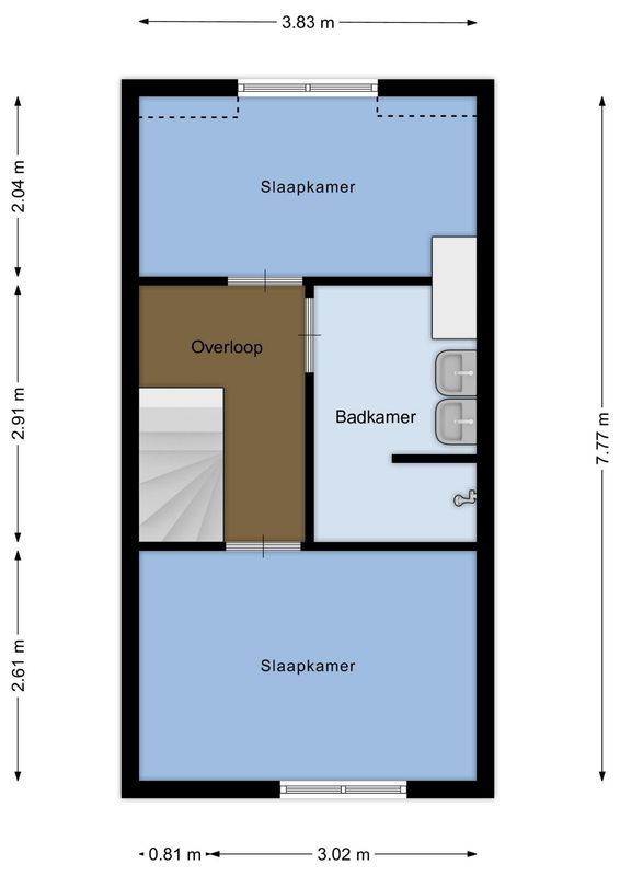 Blokstraat 21 Floorplan Blur 1