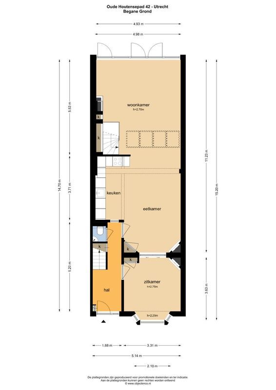 Oude Houtensepad 42 Floorplan Blur 1