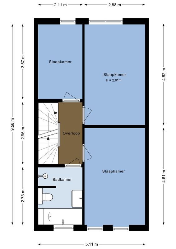 Rietsuikerweg 27 Floorplan Blur 1