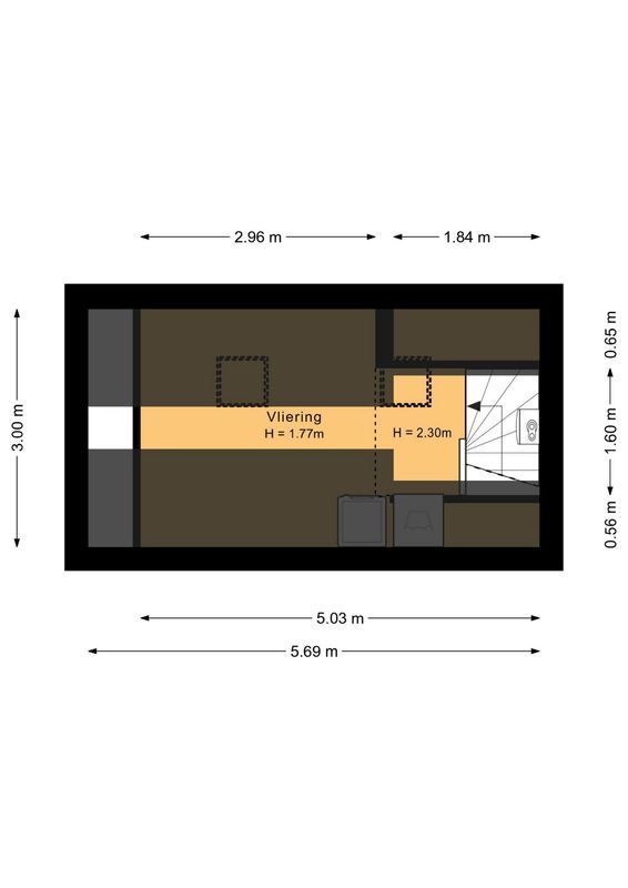Scheldestraat 19-BS Floorplan Blur 3