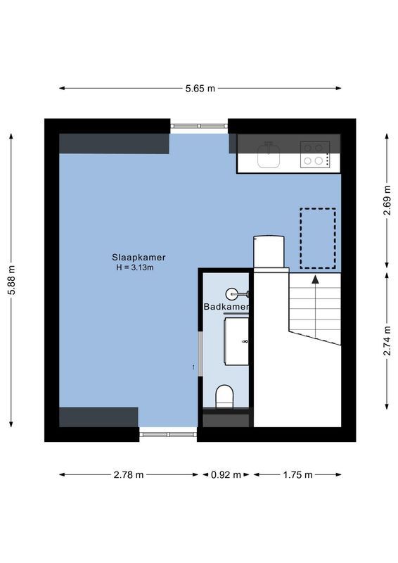 Oostwaard 27 Floorplan Blur 7