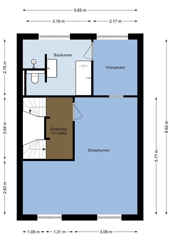Oostwaard 27 Floorplan Blur 2