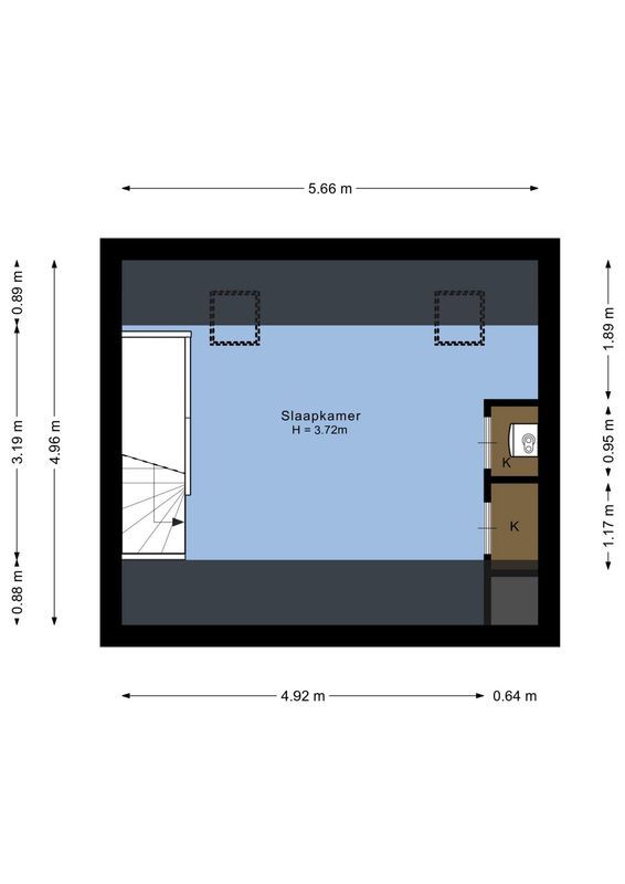 Oostwaard 27 Floorplan Blur 4