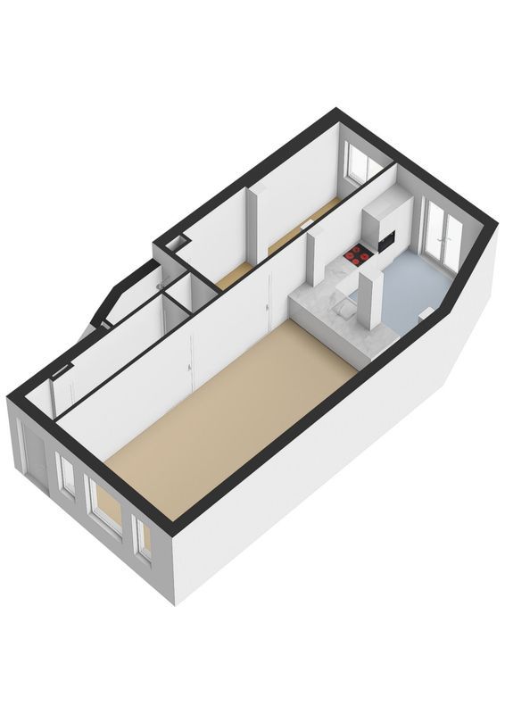 Pelikaanstraat 49 Floorplan Blur 1