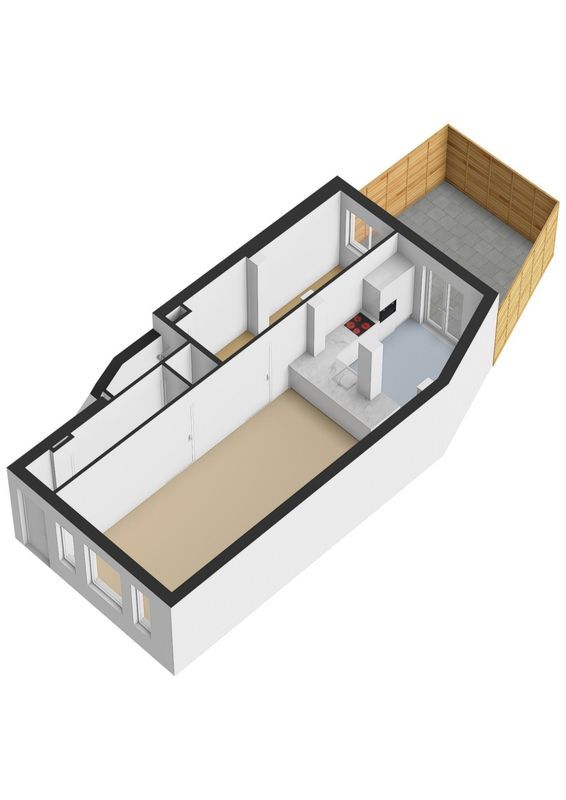 Pelikaanstraat 49 Floorplan Blur 3