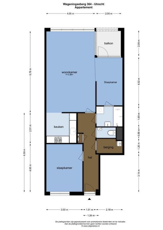 Wageningseberg 364 Floorplan Blur 0