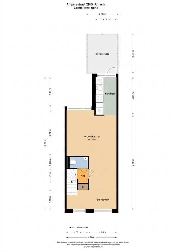 Ampèrestraat 2-BS Floorplan Blur 1