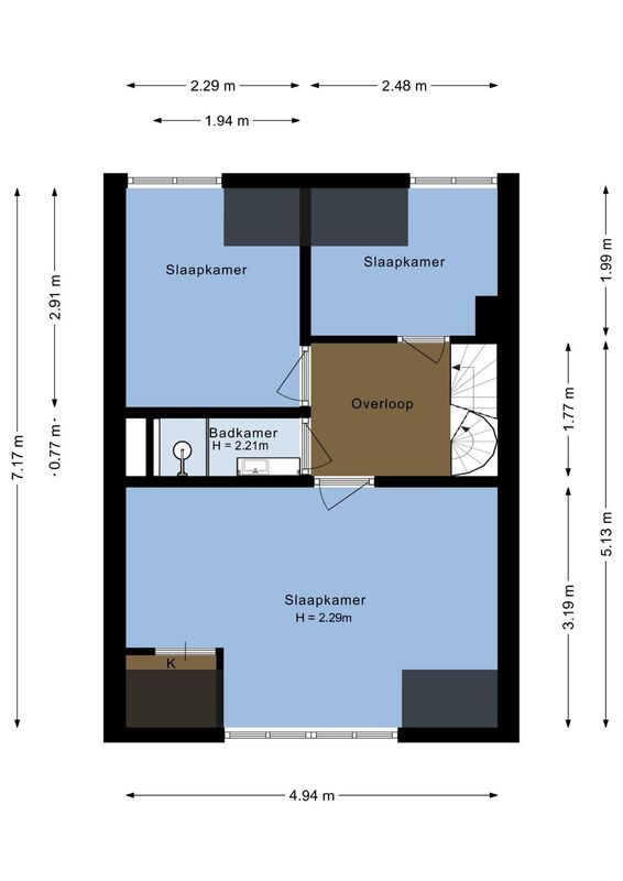 Luit Blomstraat 20 Floorplan Blur 1