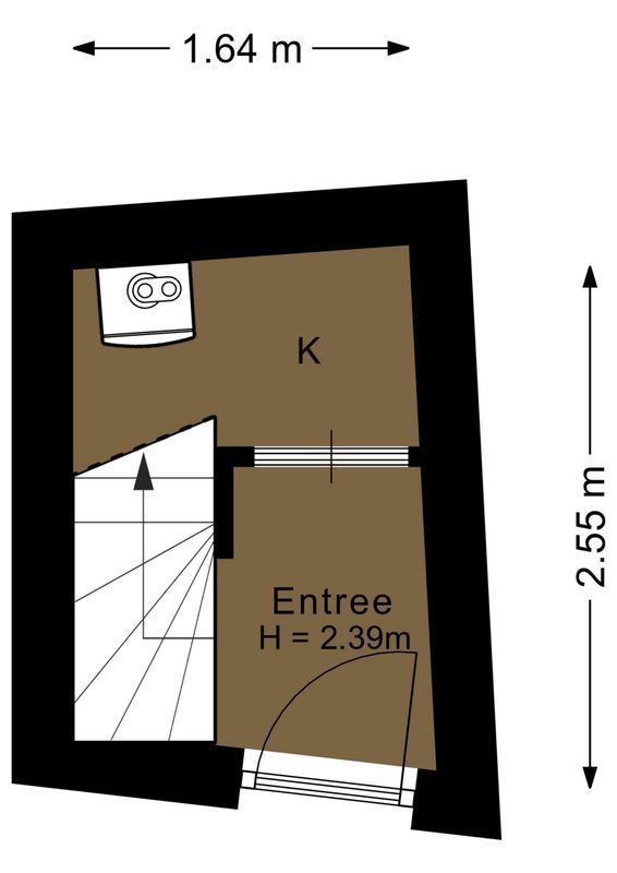 Wittevrouwenstraat 40-C Floorplan Blur 0