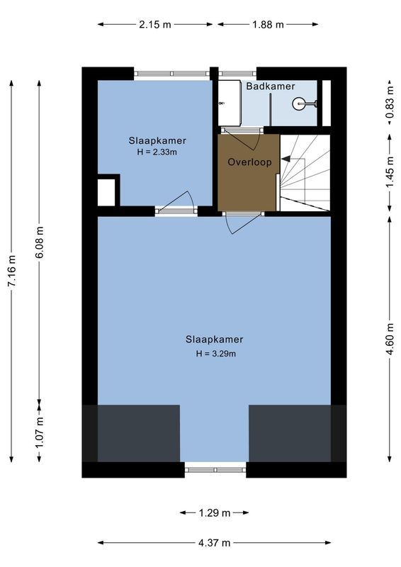 Meidoornstraat 14 Floorplan Blur 1