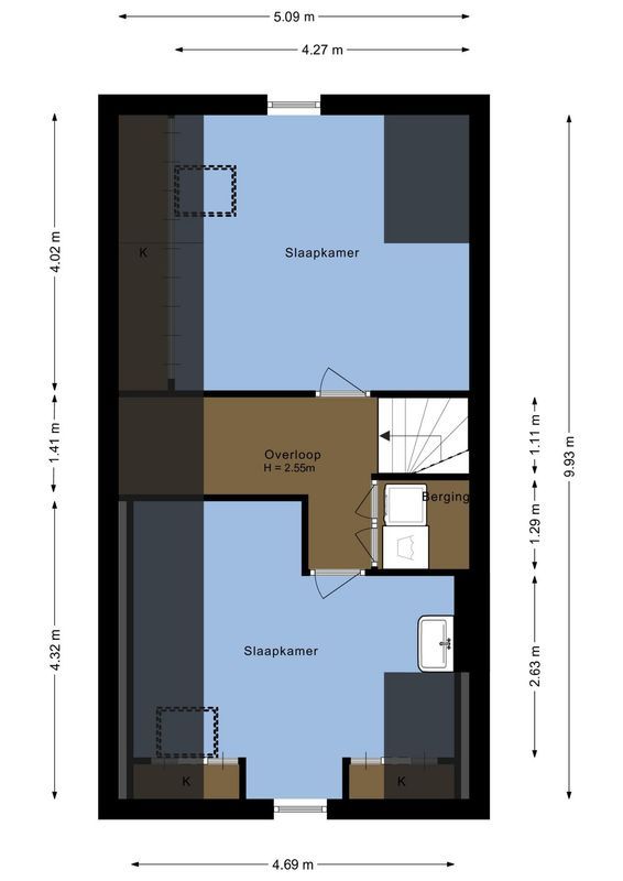 Agaatvlindersingel 97 Floorplan Blur 2
